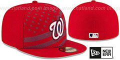 Nationals 2015 JULY 4TH STARS N STRIPES Hat by New Era - 2nd View