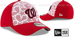 Nationals 2016 JULY 4TH STARS N STRIPES FLEX Hat by New Era - 2nd View