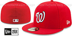 Nationals 2017 POSTSEASON GAME Hat by New Era - 2nd View