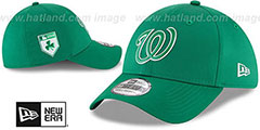 Nationals 2018 ST PATRICKS DAY FLEX Hat by New Era - 2nd View