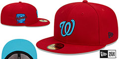 Nationals 2023 FATHERS DAY Fitted Hat by New Era - 2nd View