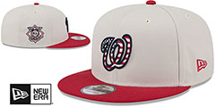 Nationals 2024 JULY 4TH STARS N STRIPES SNAPBACK Hat by New Era - 2nd View