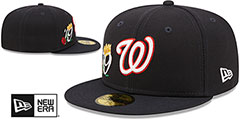 Nationals CROWN CHAMPS Navy Fitted Hat by New Era - 2nd View