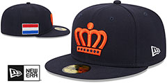 Netherlands 2023 WBC GAME Navy Hat by New Era - 2nd View