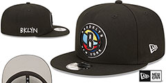 Nets 22-23 ALTERNATE CITY-EDITION SNAPBACK Hat by New Era - 2nd View