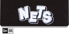 Nets 23-24 CITY-EDITION Knit Beanie Hat by New Era - 2nd View