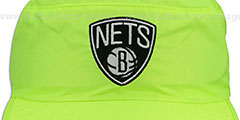 Nets NEON PAINTER Yellow Hat by Mitchell and Ness - 2nd View