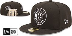 Nets SIDE-CITY ICON Black Hat by New Era - 2nd View