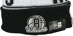 Nets WILLIAMS REP-UR-TEAM Knit Beanie Hat by New Era - 2nd View