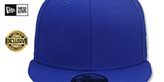 New Era BLANK SNAPBACK Royal Adjustable Hat - 2nd View