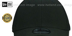 New Era DIAMOND TECH 39THIRTY-BLANK Black Flex Fitted Hat - 2nd View