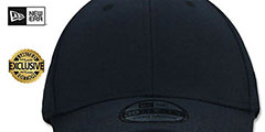 New Era TONAL 39THIRTY-BLANK Navy Flex Fitted Hat - 2nd View