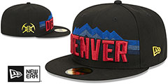 Nuggets 23-24 CITY-EDITION Fitted Hat by New Era - 2nd View