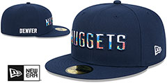 Nuggets 24-25 ALTERNATE CITY-EDITION Fitted Hat by New Era - 2nd View