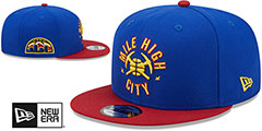 Nuggets STATEMENT SNAPBACK Royal-Red Hat by New Era - 2nd View