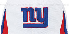 NY Giants 2013 NFL TRAINING FLEX White Hat by New Era - 2nd View