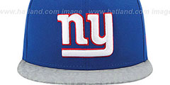 NY Giants 2014 NFL DRAFT Royal Fitted Hat by New Era - 2nd View