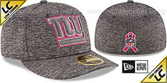 NY Giants 2016 LOW-CROWN BCA Grey Fitted Hat by New Era - 2nd View