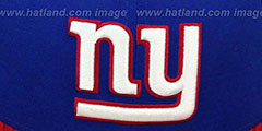 NY Giants NFL JERSEY-BASIC Royal-Red Fitted Hat by New Era - 2nd View