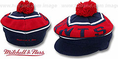 NY Giants RERUN KNIT BEANIE by Mitchell and Ness - 2nd View