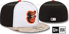 Orioles 2015 STARS N STRIPES Fitted Hat by New Era - 2nd View