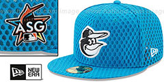 Orioles 2017 MLB HOME RUN DERBY Blue Fitted Hat by New Era - 2nd View