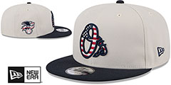 Orioles 2024 JULY 4TH STARS N STRIPES SNAPBACK Hat by New Era - 2nd View