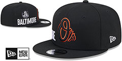 Orioles ALTERNATE CITY CONNECT SNAPBACK Hat by New Era - 2nd View