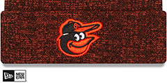 Orioles BANNER Knit Beanie Hat by New Era - 2nd View