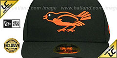 Orioles LOW-CROWN 1954-63 COOPERSTOWN Fitted Hat by New Era - 2nd View