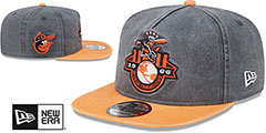 Orioles PIGMENT DYED GOLFER SNAPBACK Hat by New Era - 2nd View