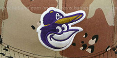 Orioles RAVENFLAGE Desert Storm Fitted Hat by New Era - 2nd View