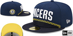 Pacers 22-23 CITY-EDITION Fitted Hat by New Era - 2nd View