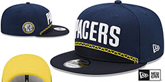 Pacers 22-23 CITY-EDITION SNAPBACK Hat by New Era - 2nd View