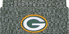 Packers 2023 SIDELINE Knit Beanie Hat by New Era - 2nd View