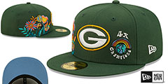 Packers GROOVY Green Fitted Hat by New Era - 2nd View