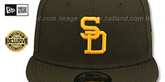 Padres 1969-71 COOPERSTOWN REPLICA SNAPBACK Hat by New Era - 2nd View