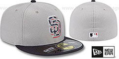 Padres 2013 JULY 4TH STARS N STRIPES Hat by New Era - 2nd View