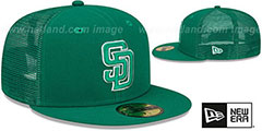 Padres 2022 ST PATRICKS DAY Hat by New Era - 2nd View