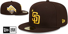 Padres 2023 MLB ALL-STAR GAME WORKOUT Fitted Hat by New Era - 2nd View