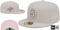 Padres 2023 MOTHERS DAY Fitted Hat by New Era - 2nd View