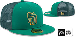 Padres 2023 ST PATRICKS DAY Hat by New Era - 2nd View