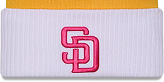 Padres 2024-25 CITY CONNECT Knit Beanie Hat by New Era - 2nd View