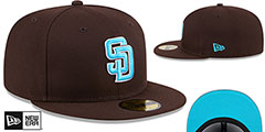 Padres 2024 FATHERS DAY Fitted Hat by New Era - 2nd View