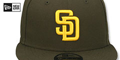 Padres REPLICA GAME SNAPBACK Hat by New Era - 2nd View