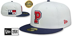 Panama 2023 WBC GAME White-Navy Hat by New Era - 2nd View