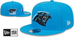 Panthers 2024 NFL DRAFT SNAPBACK Blue Hat by New Era - 2nd View