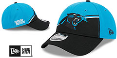 Panthers DASHMARK SIDELINE SNAPBACK Blue-Black Hat by New Era - 2nd View