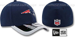 Patriots 2014 NFL STADIUM FLEX Navy Hat by New Era - 2nd View