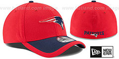 Patriots 2015 NFL STADIUM FLEX Red-Navy Hat by New Era - 2nd View